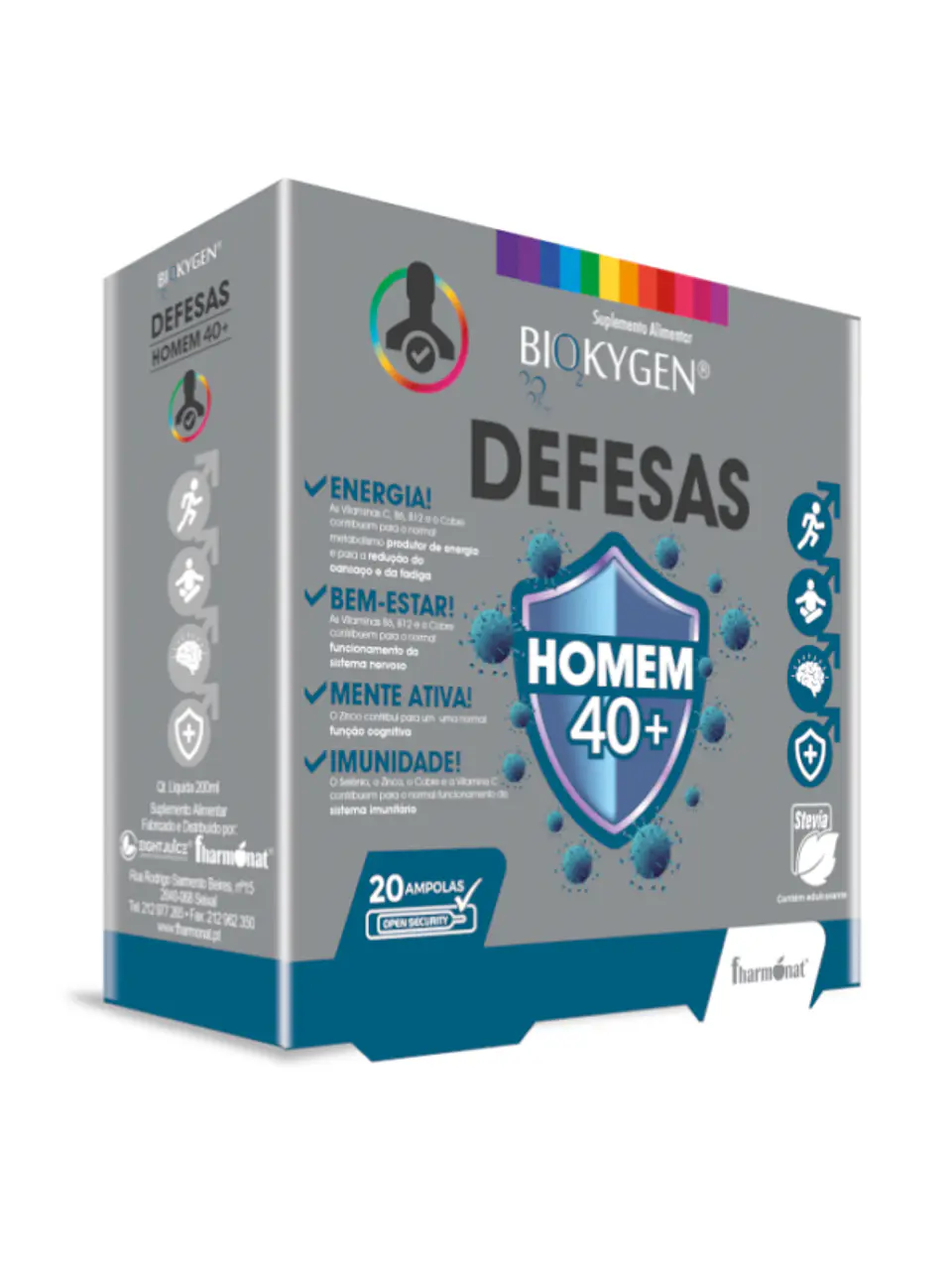 Biokygen Defesas Homem 40+ – 20 ampolas 1