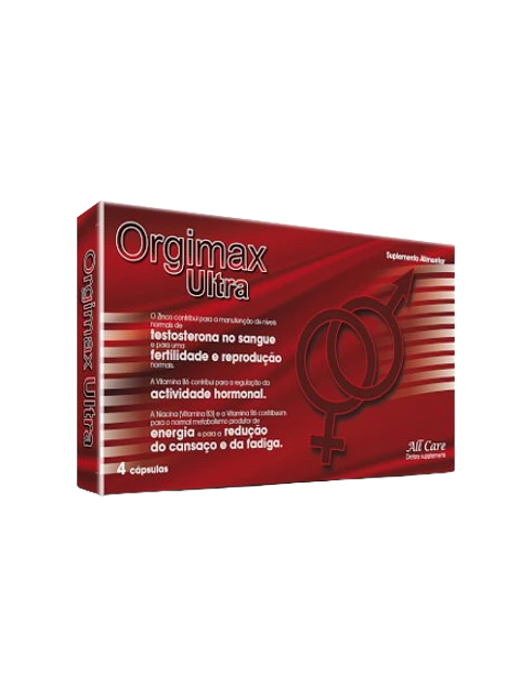 Orgimax Ultra - 4 cápsulas