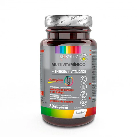 Multivitamínico mastigáveis 30 comprimidos