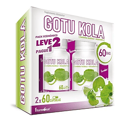 Gotu Kola 60 Cápsulas Pague 1 Leve 2 
