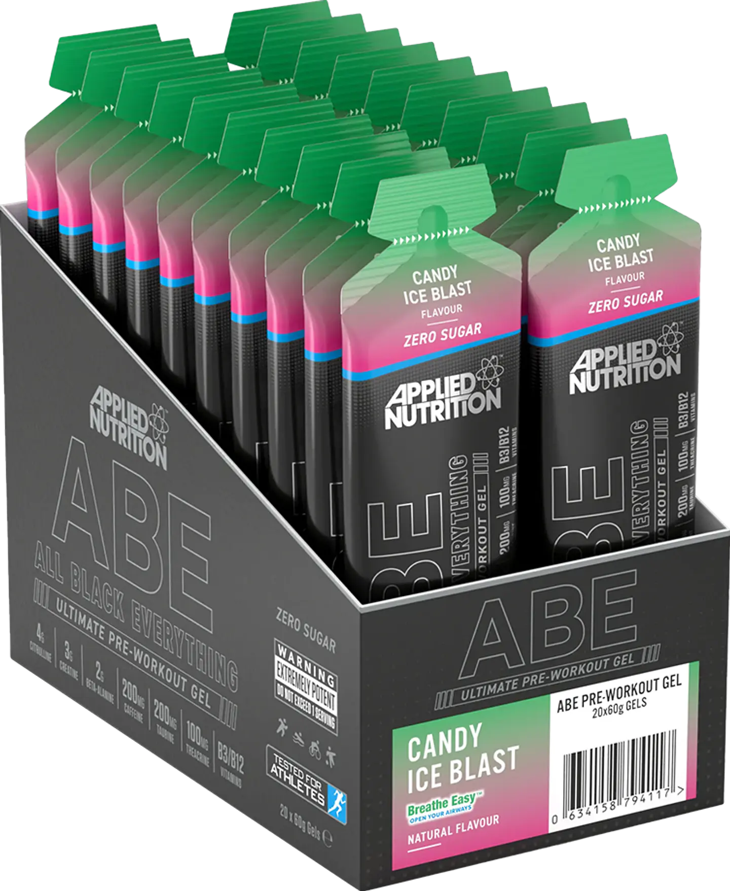 ABE Pre-Workout Gel (20x60g) 3