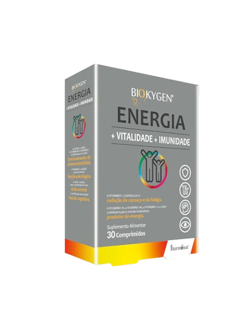 Energia + Vitalidade + Imunidade 30 comp.