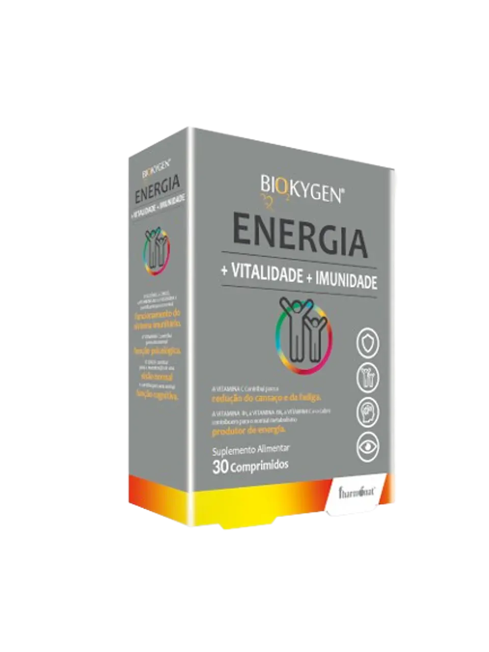  Energia + Vitalidade + Imunidade 30 comp. 1