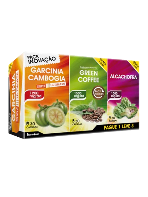 Pack Garcinia Triple Ultimate 30+30+30 cápsulas