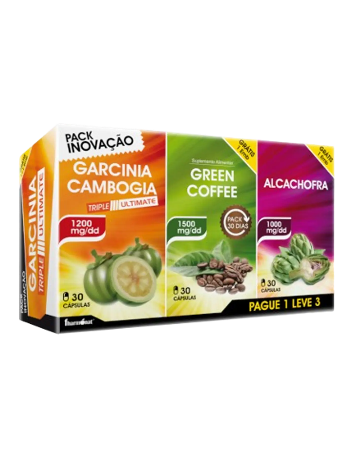 Pack Garcinia Triple Ultimate 30+30+30 cápsulas 1