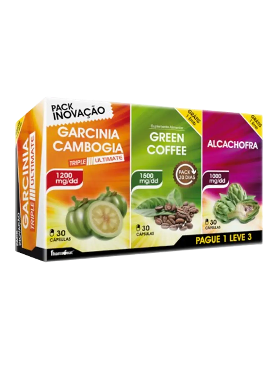 Pack Garcinia Triple Ultimate 30+30+30 cápsulas 1