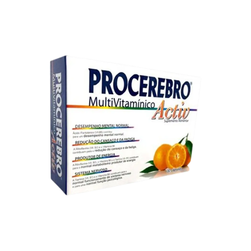 PROCEREBRO MULTIVITAMINICO ACTIV 30 CAPSULAS 1