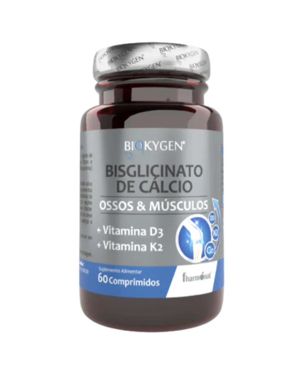 Bisglicinato de Cálcio – 60 comprimidos  1