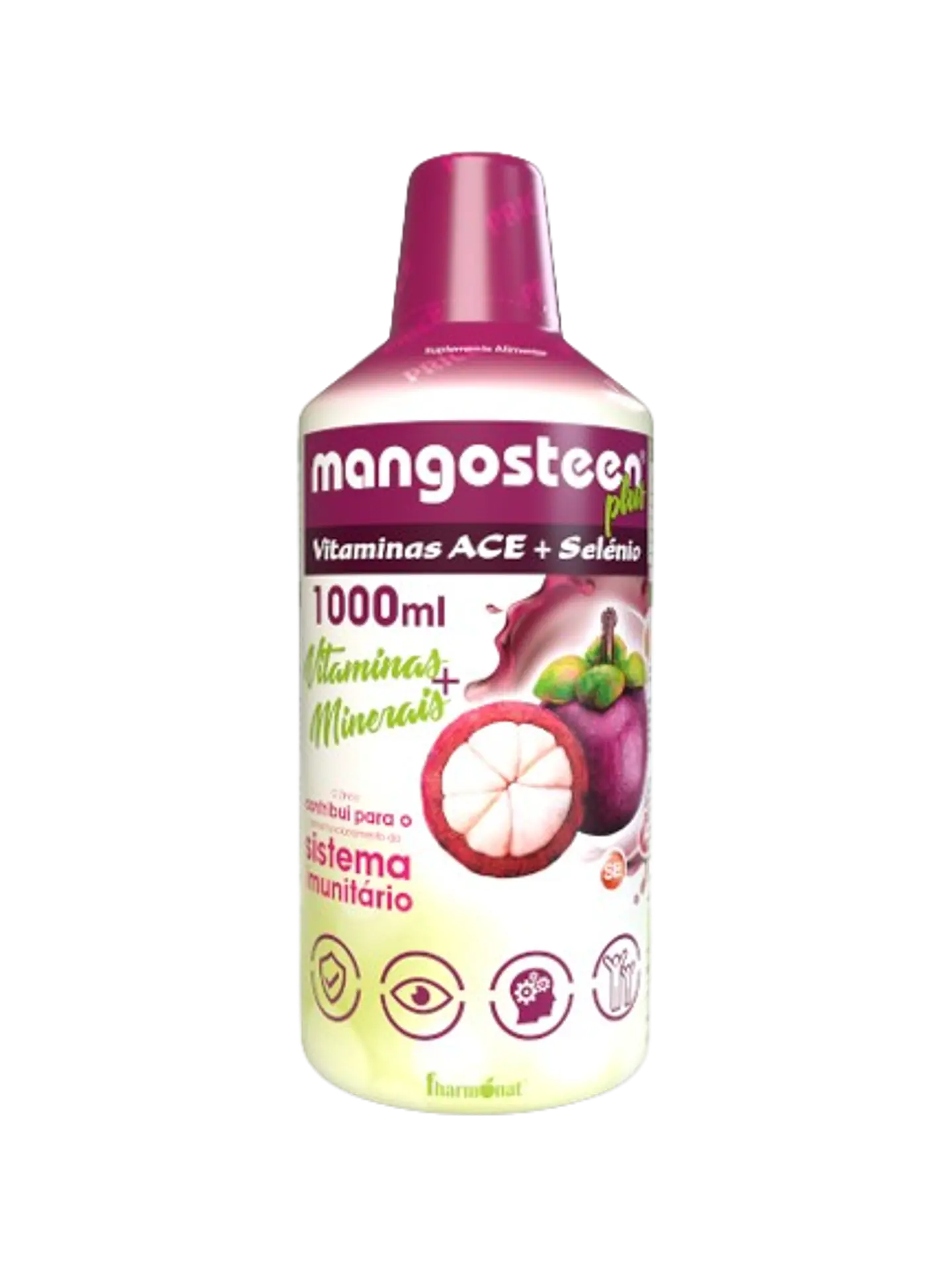 Mangosteen Plus Vitaminas ACE + Selénio – 1000ml 1