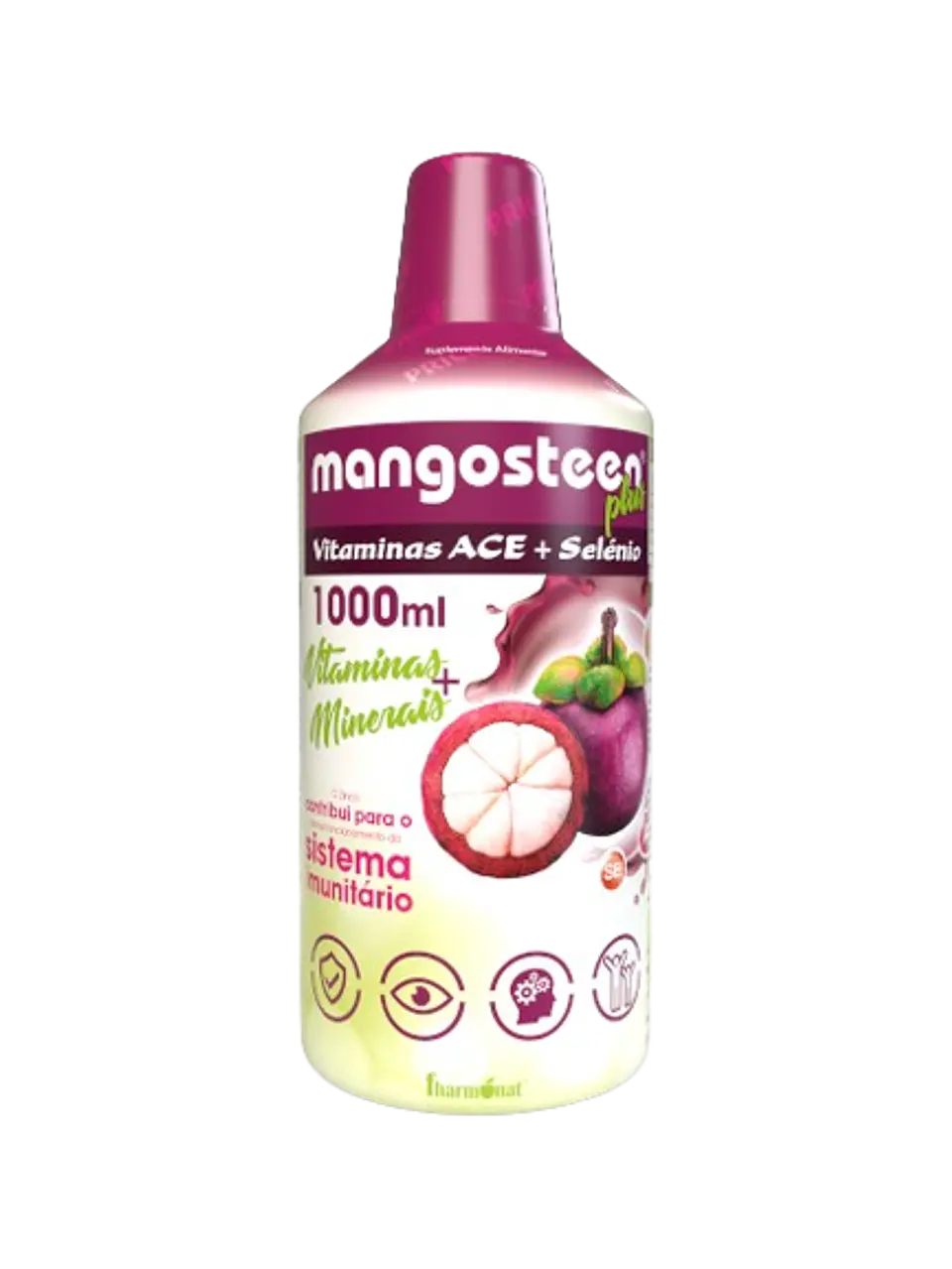 Mangosteen Plus Vitaminas ACE + Selénio – 1000ml 1