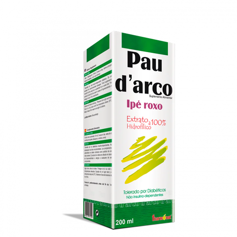 Pau D`Arco Extrato 100% Hidrofílico 2