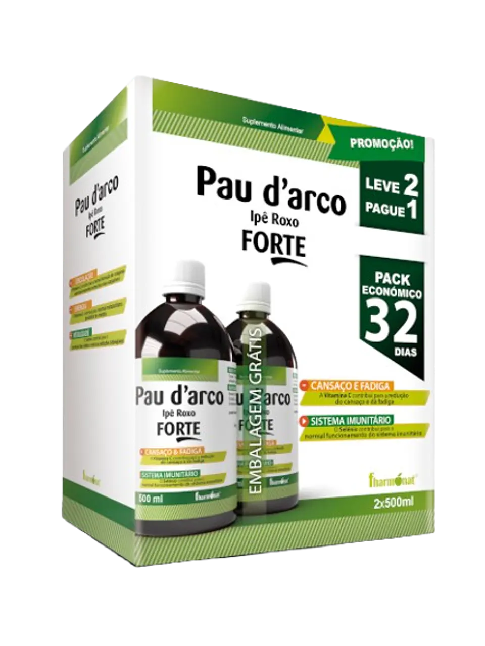 Pau D’Arco Forte Pack – 2x500ml  1