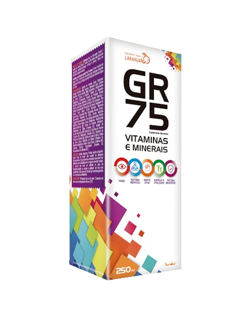 GR75 Vitaminas e Minerais xarope – 250ml