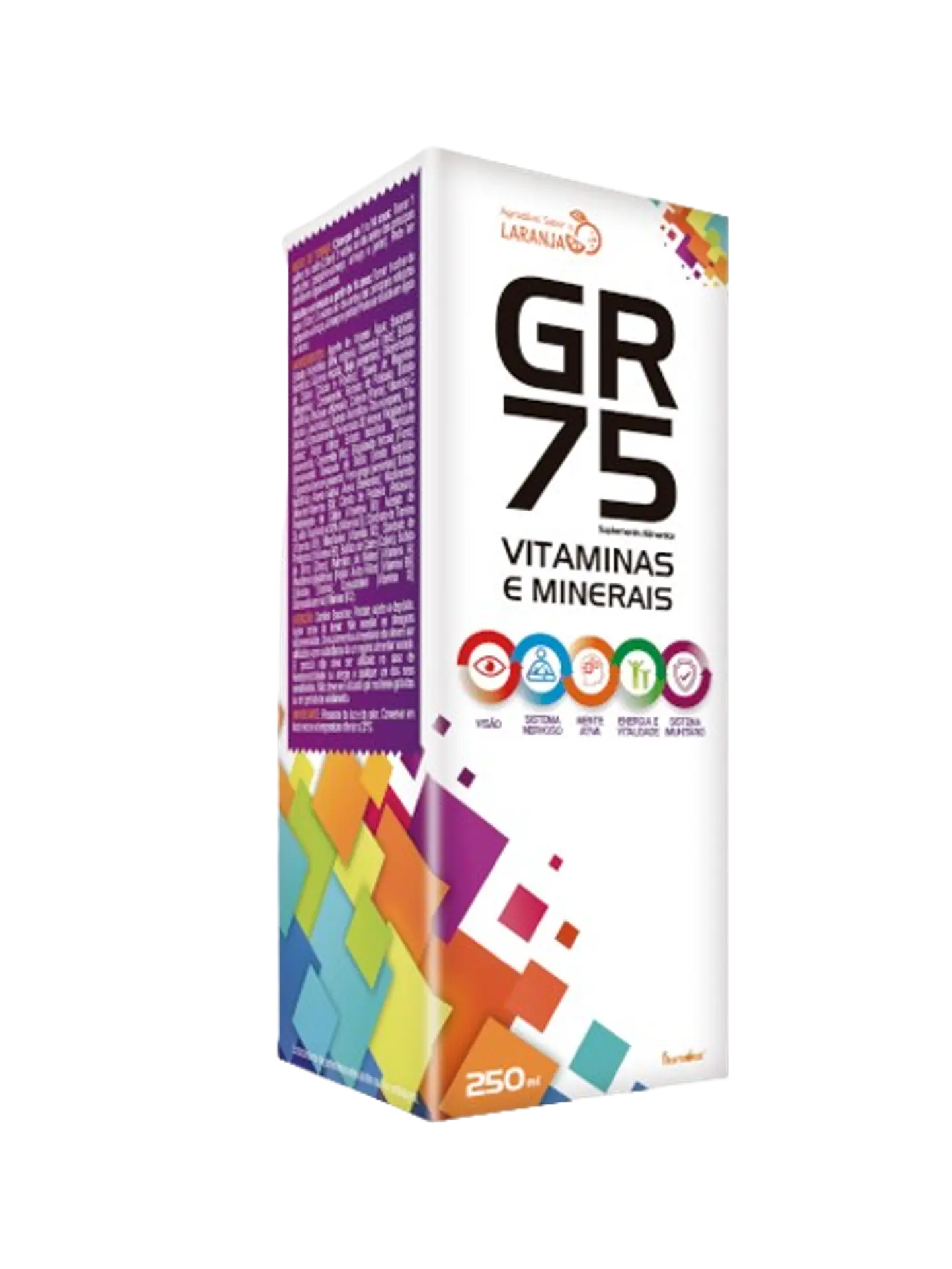 GR75 Vitaminas e Minerais xarope – 250ml 1