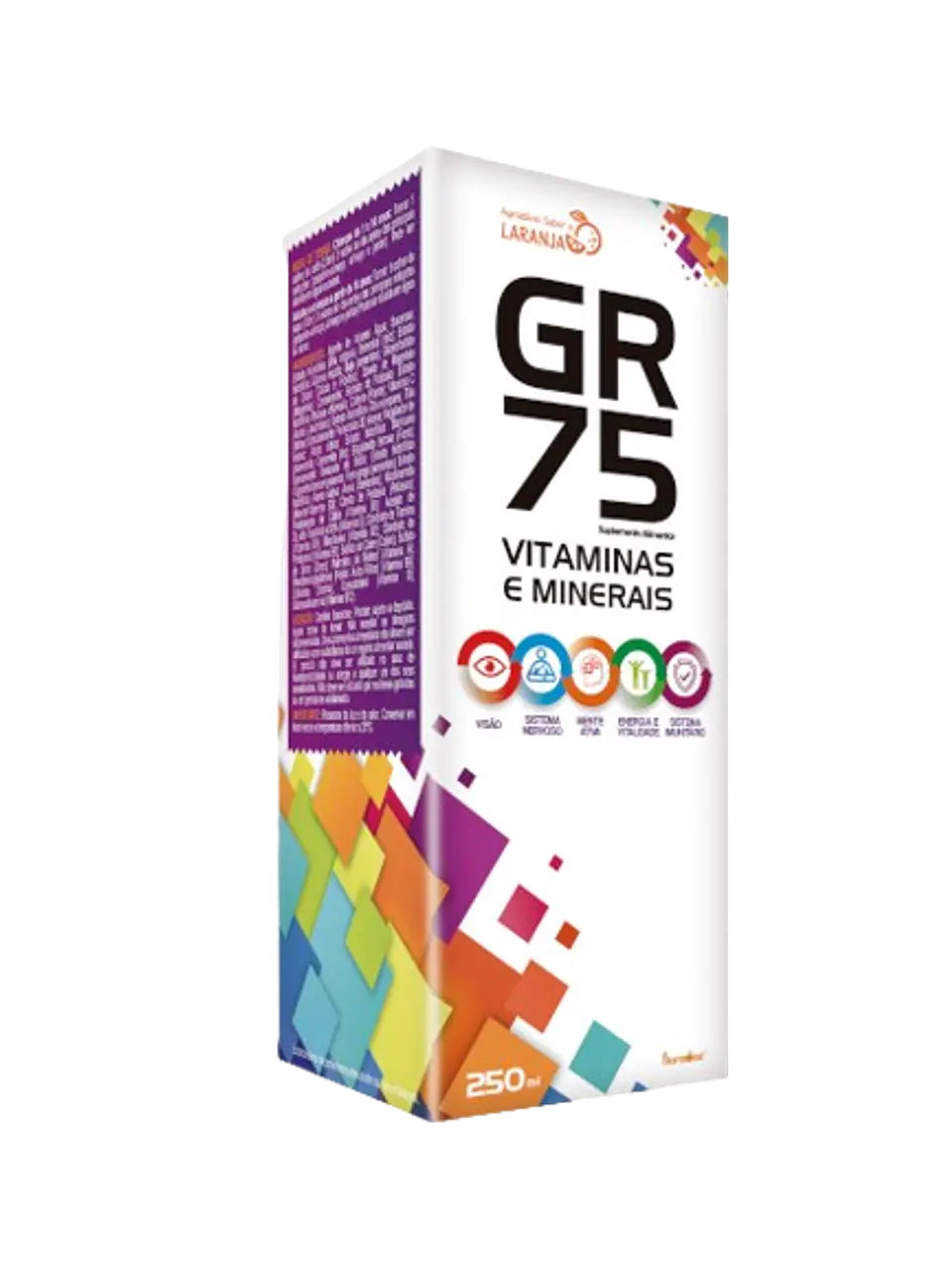 GR75 Vitaminas e Minerais xarope – 250ml 1