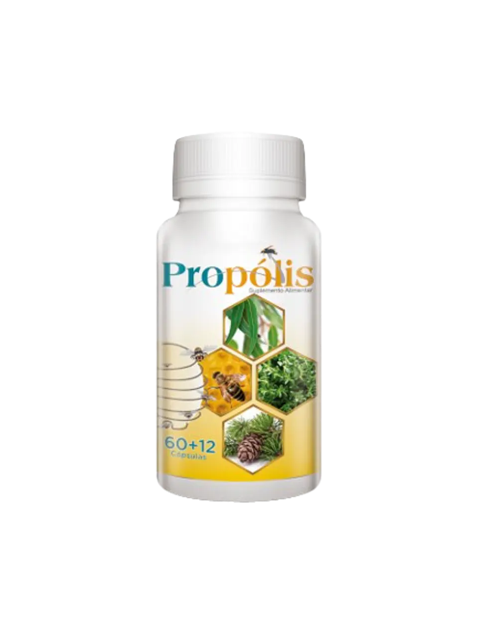 Própolis – 60+12 cápsulas 1