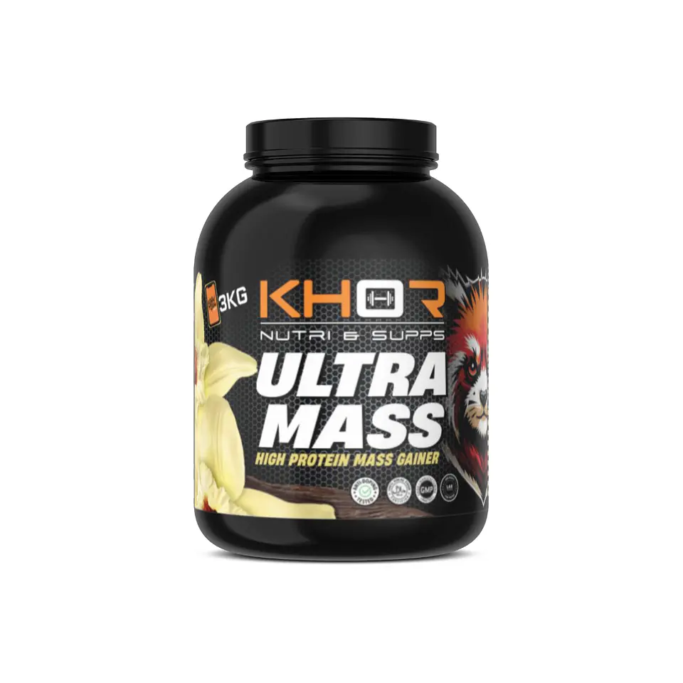 Khor Ultra Mass Gainner 3kg Baunilha 1