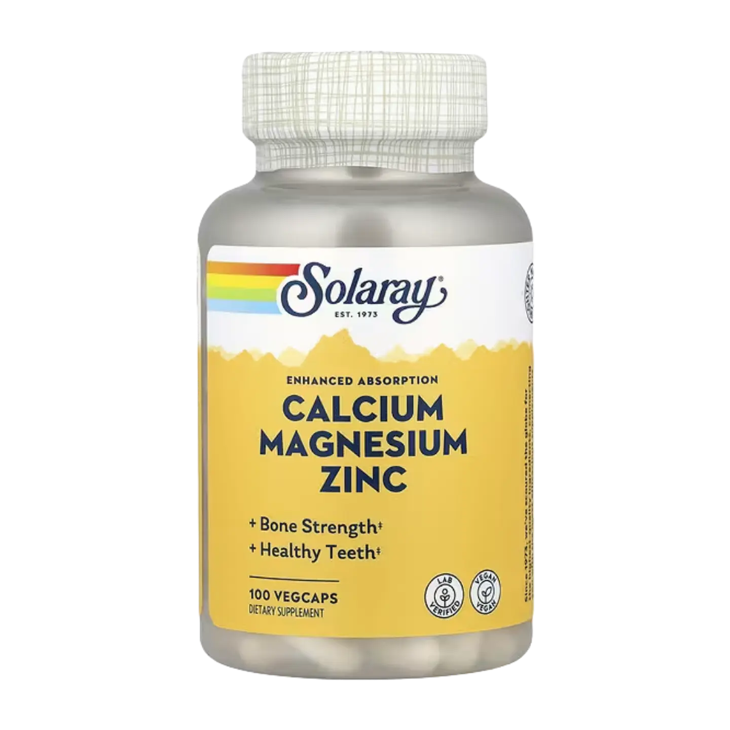 Calcium, Zinc & Magnesium (100 Tabs)  1