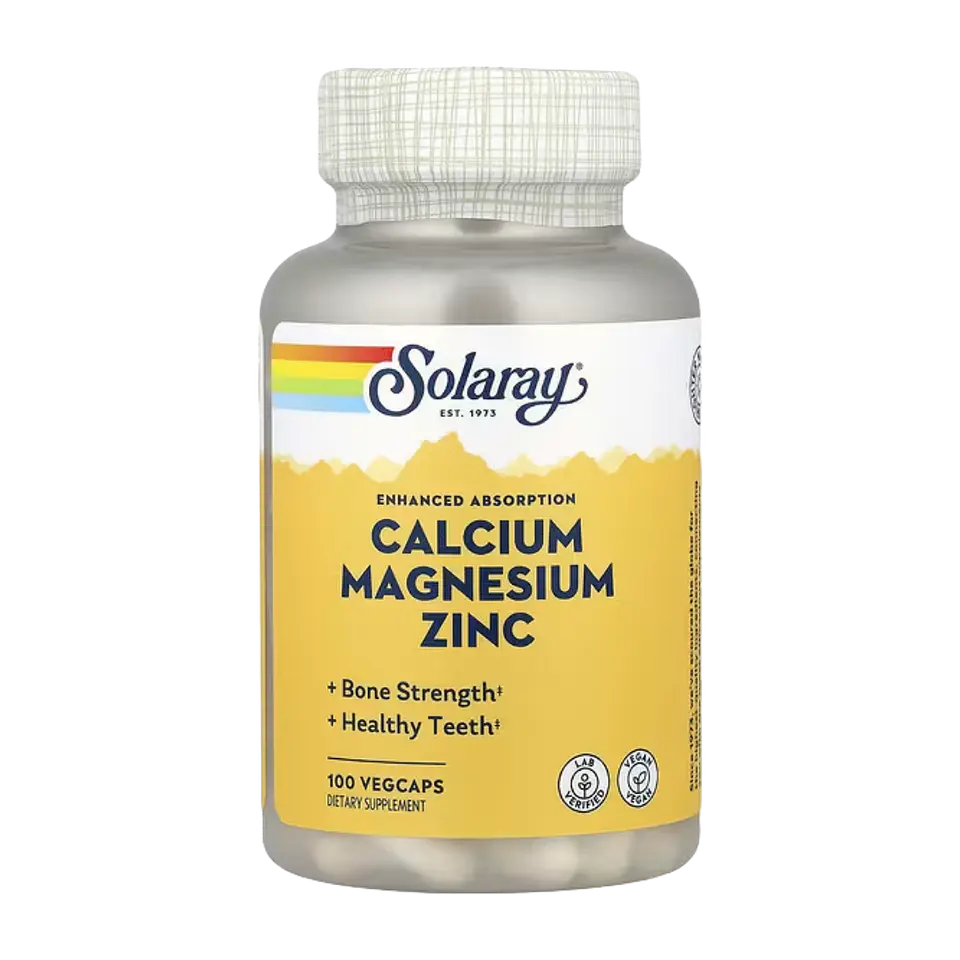 Calcium, Zinc & Magnesium (100 Tabs)  1