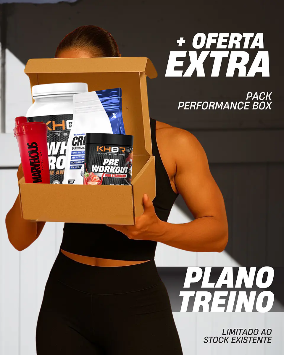 Pack Performance Box EXTRA PLANO TREINO 1
