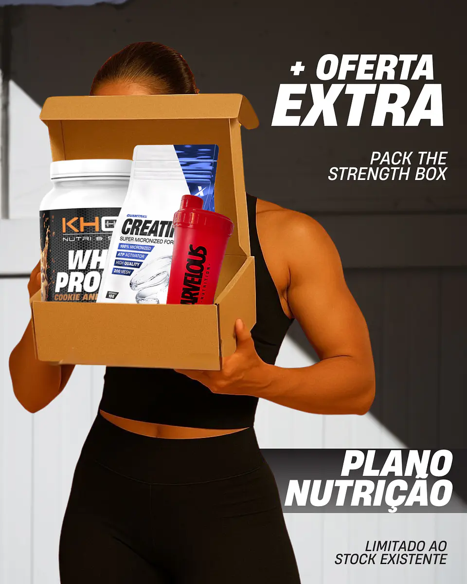  Pack The Strength Box EXTRA PLANO NUTRIÇÃO 1