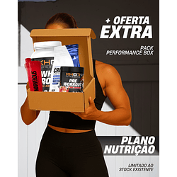  Pack Performance Box EXTRA PLANO NUTRIÇÃO