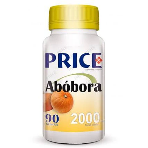Price Abóbora 2000mg - 90 cápsulas