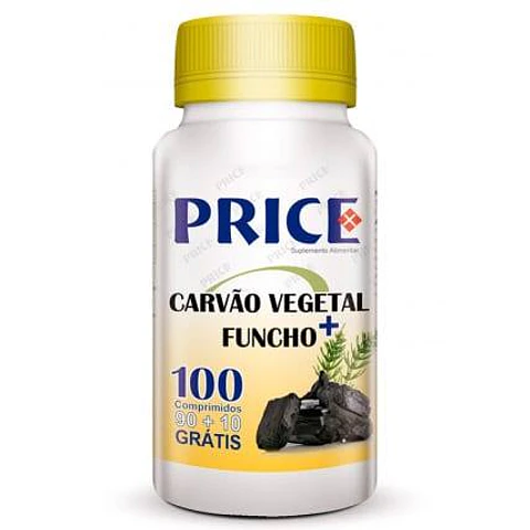 Carvão Vegetal + Funcho – 90+10 comprimidos