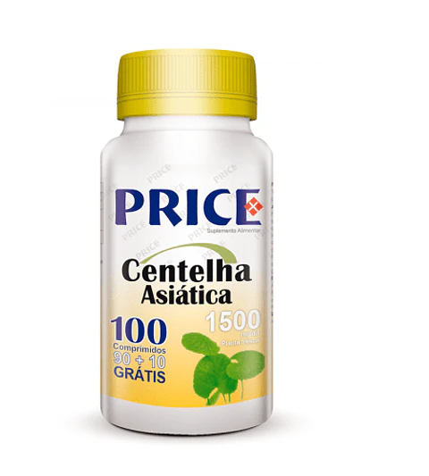 Centelha Asiática 1500mg – 100 comprimidos