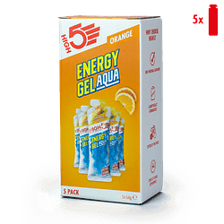 Gel Energético Aqua 5 Pack Laranja
