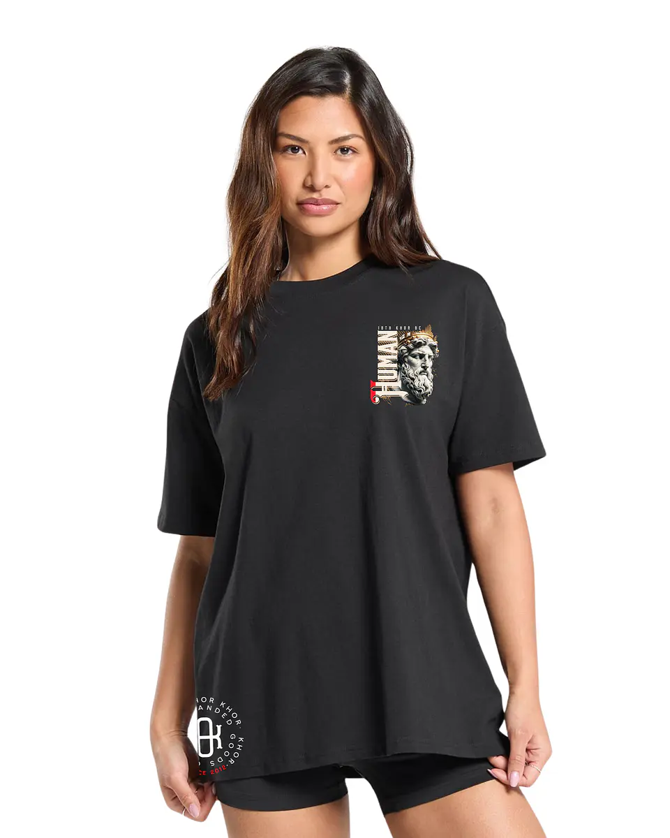 T-shirt Oversized Human 18th Khor BC 4