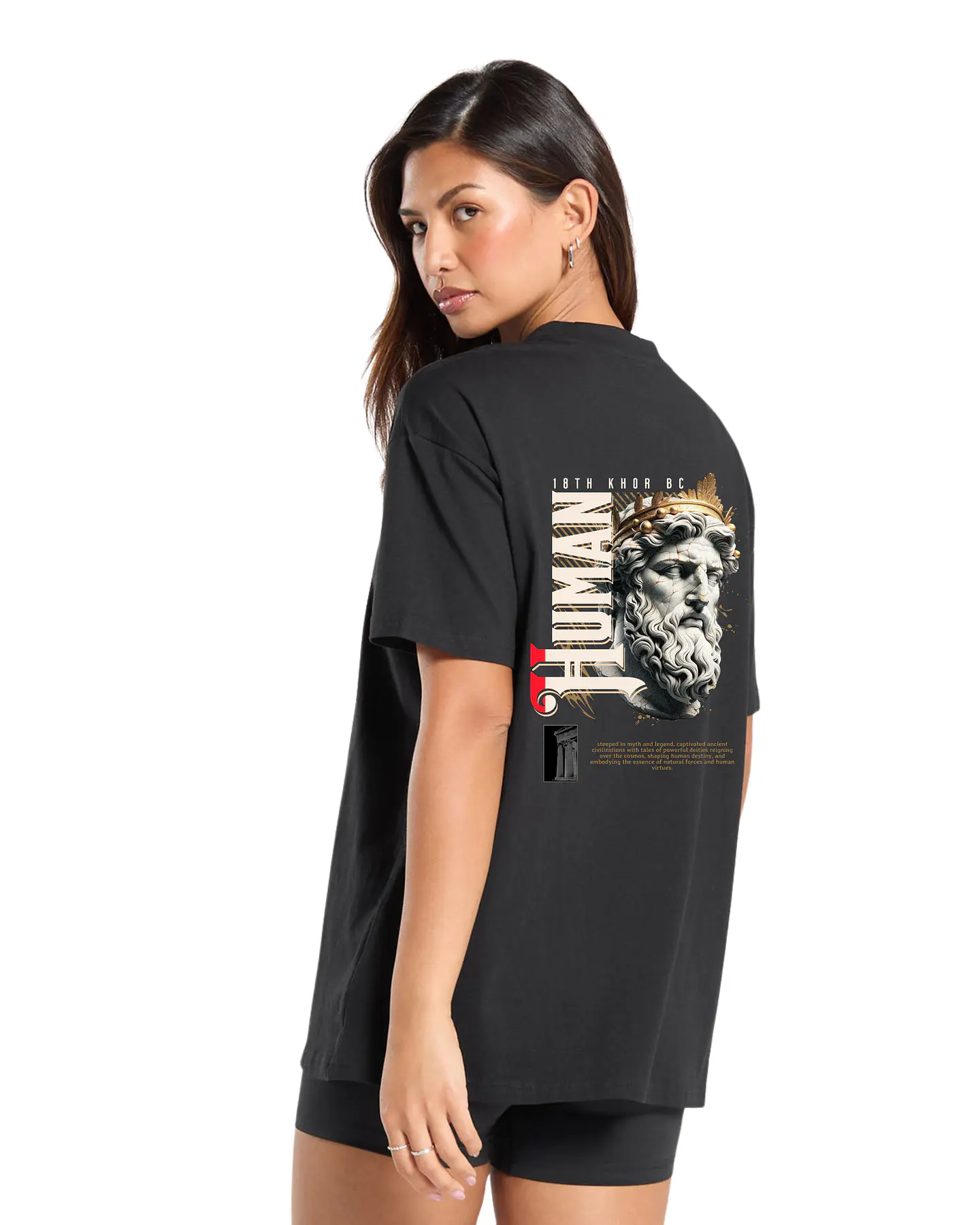 T-shirt Oversized Human 18th Khor BC 5