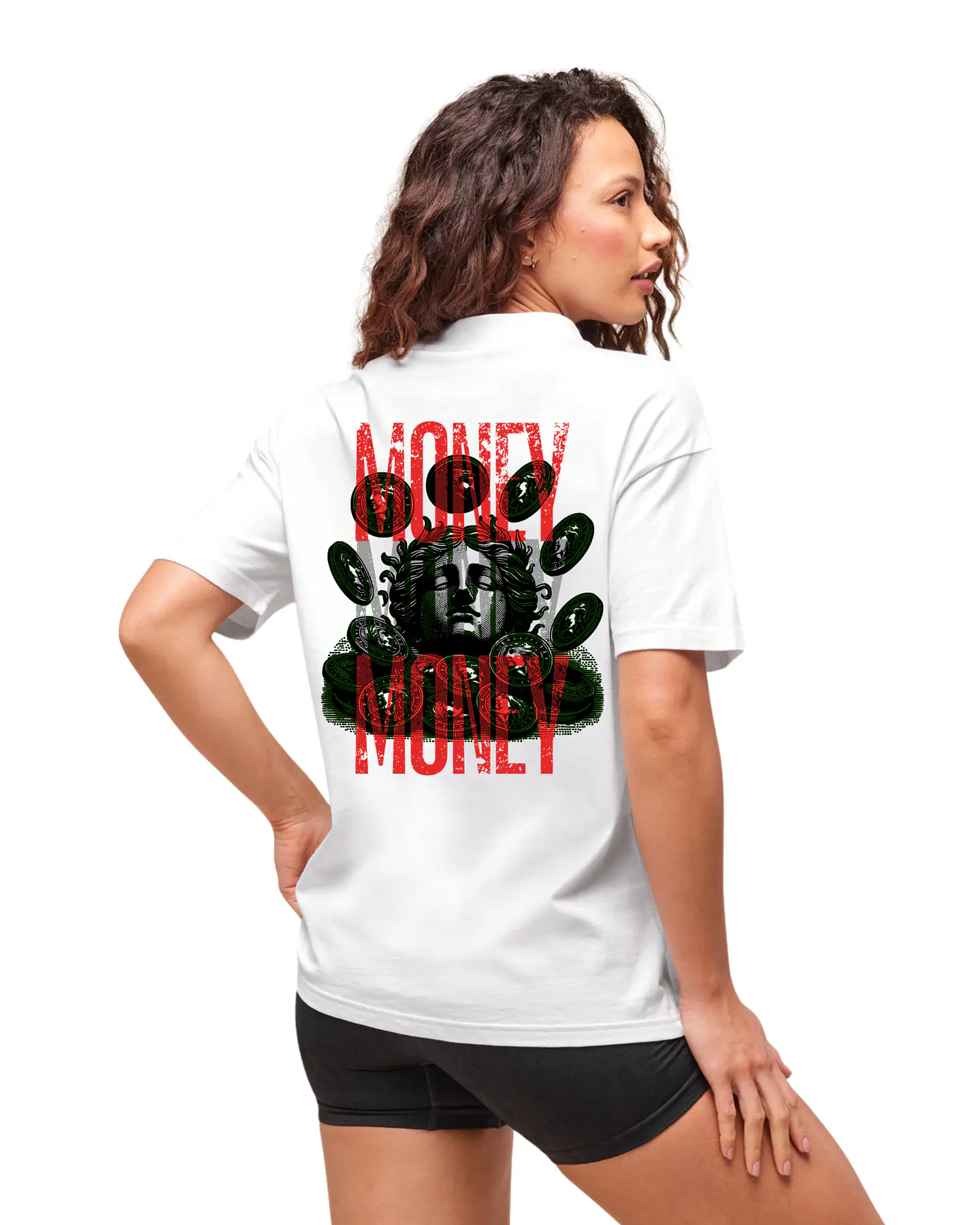 T-shirt Oversized Money Money 1