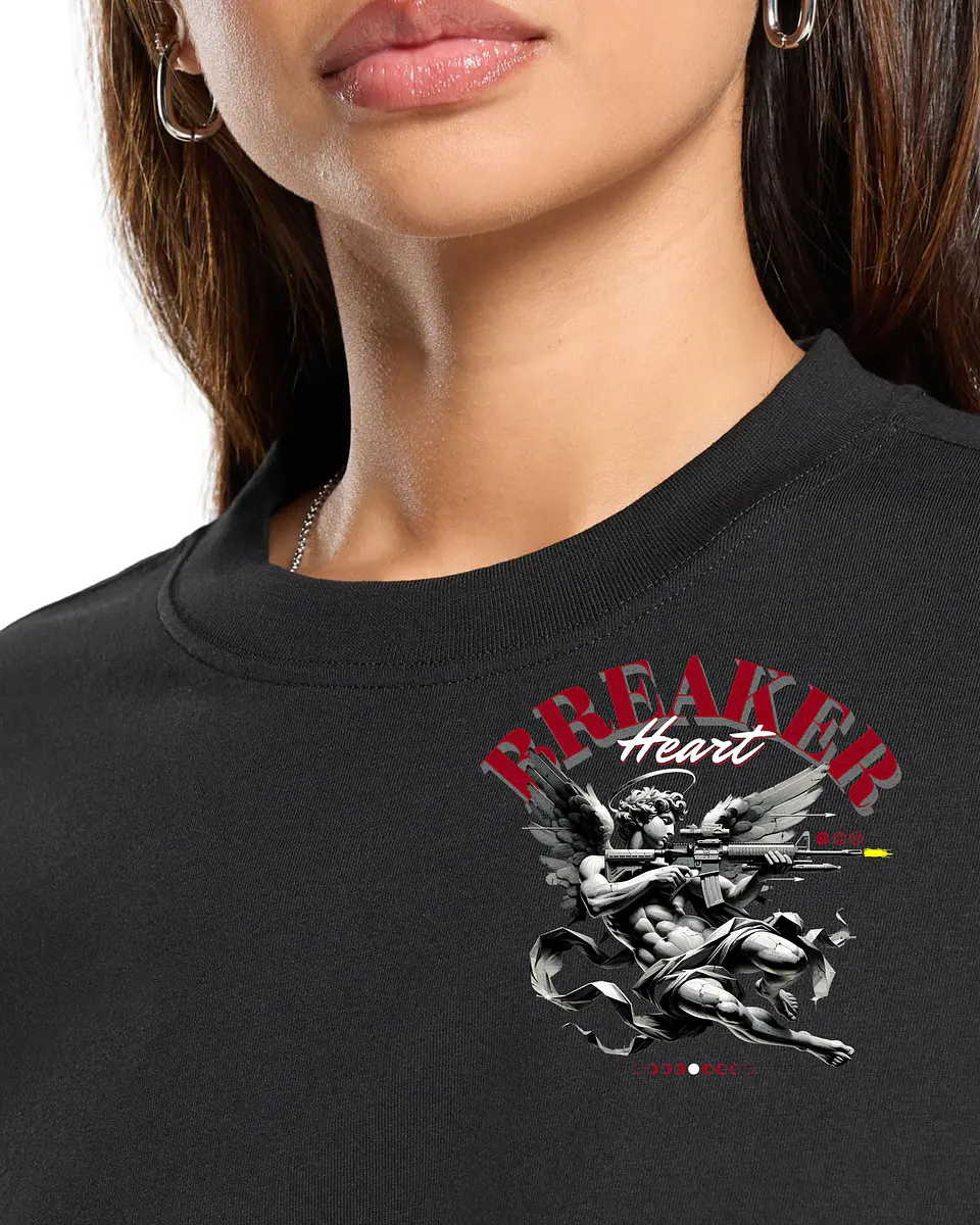 T-shirt Oversized Breaker Heart 8