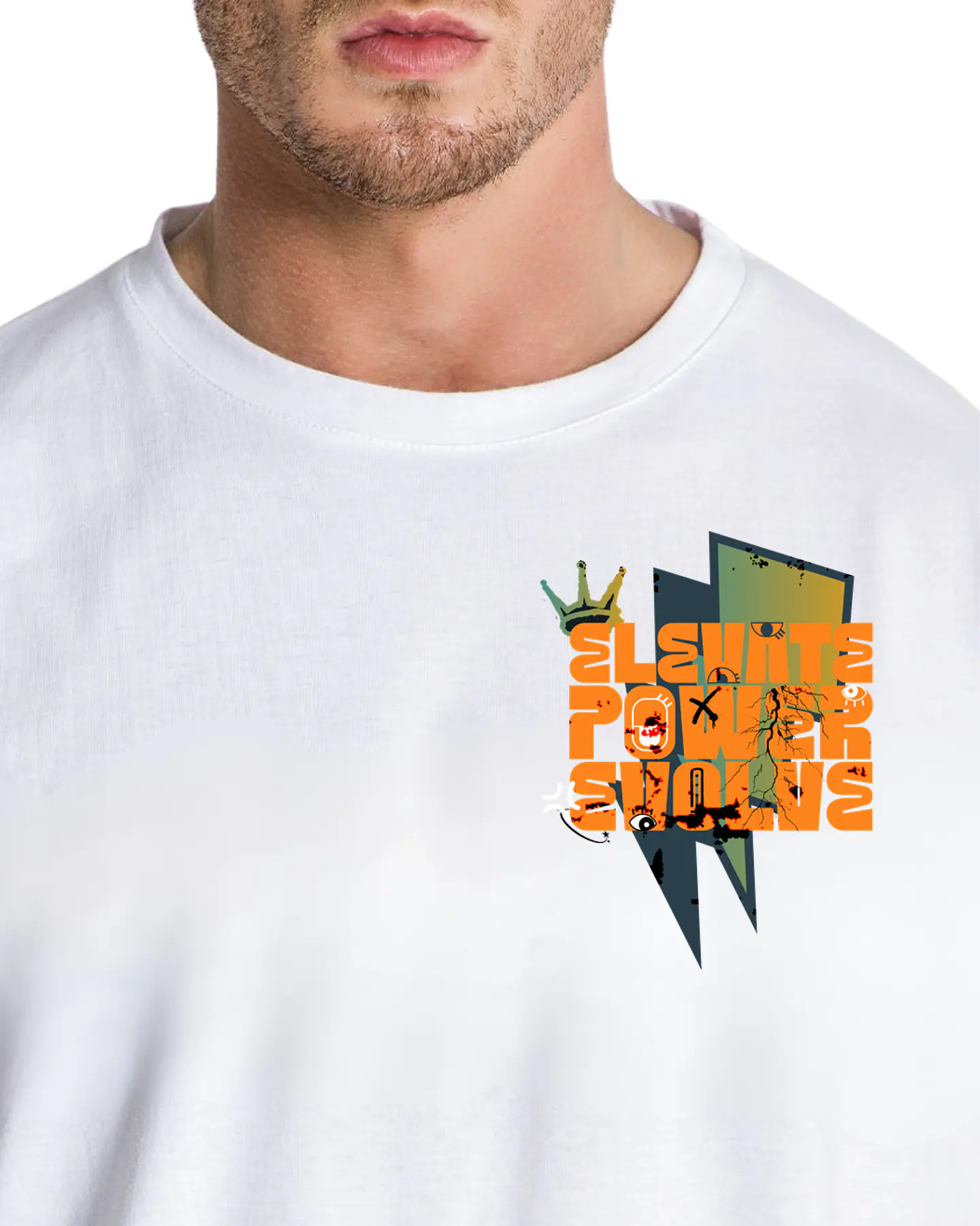 T-shirt Oversized POWER - Faith Over Fear 4