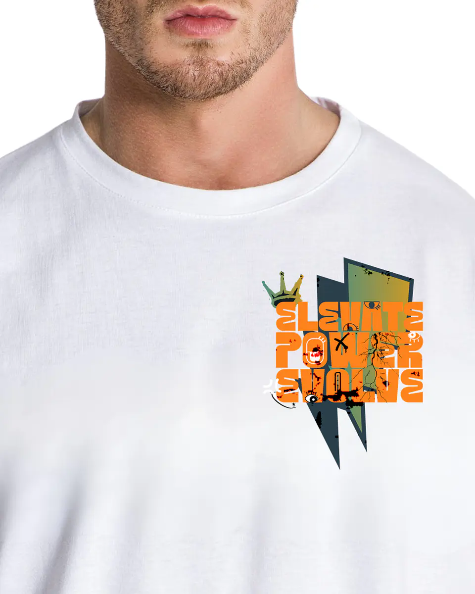 T-shirt Oversized POWER - Faith Over Fear 4