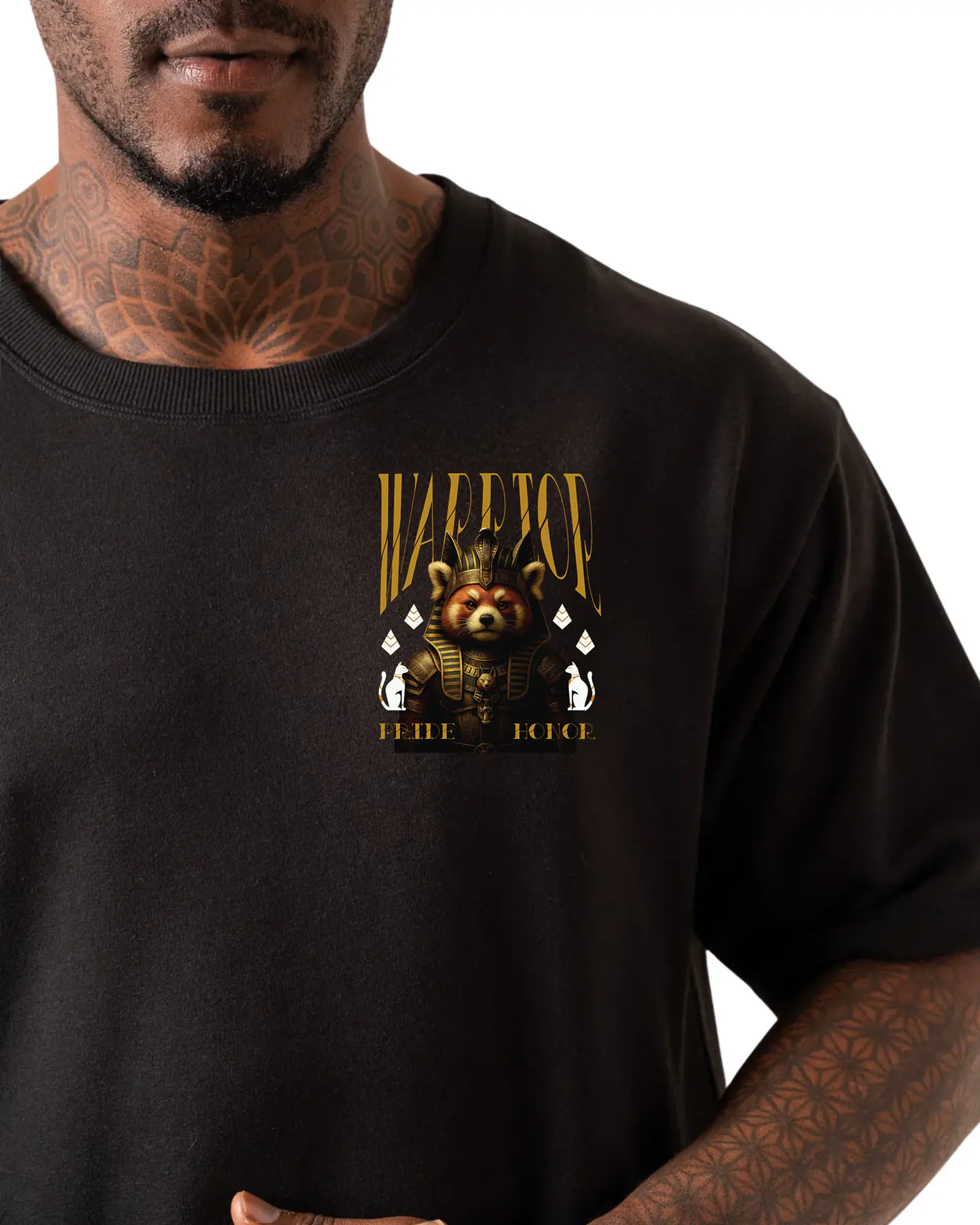 T-shirt Oversized Egyptian Warrior 3