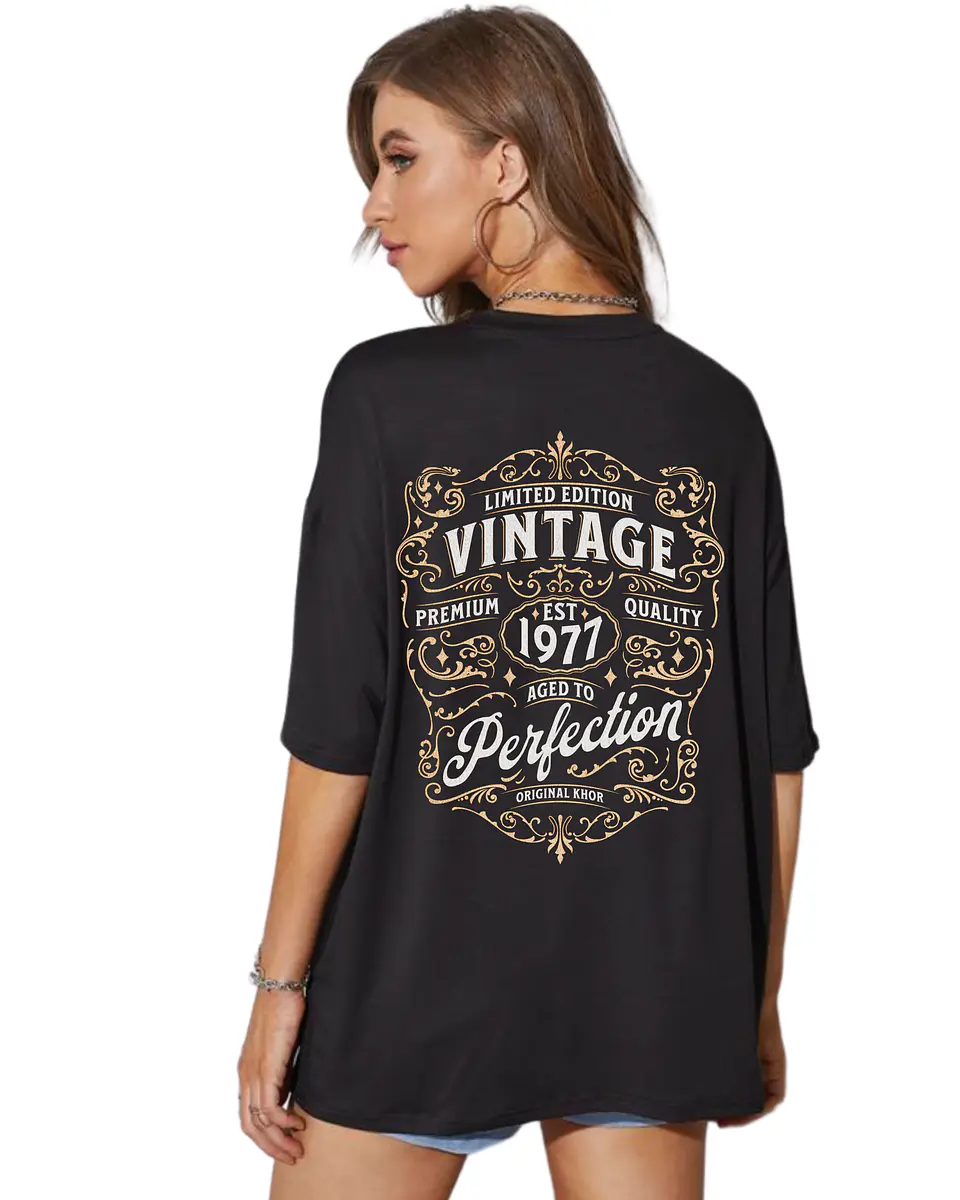 T-shirt Oversized Vintage 5