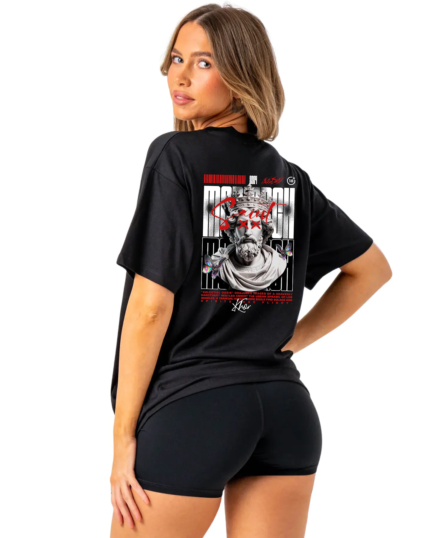 T-shirt Oversized Monarch 3