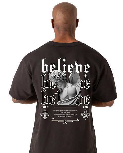 T-shirt Oversized Believe