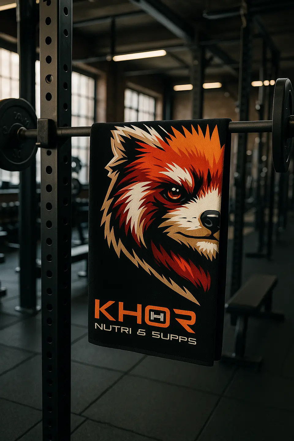 Red Beast Gym Towel  1