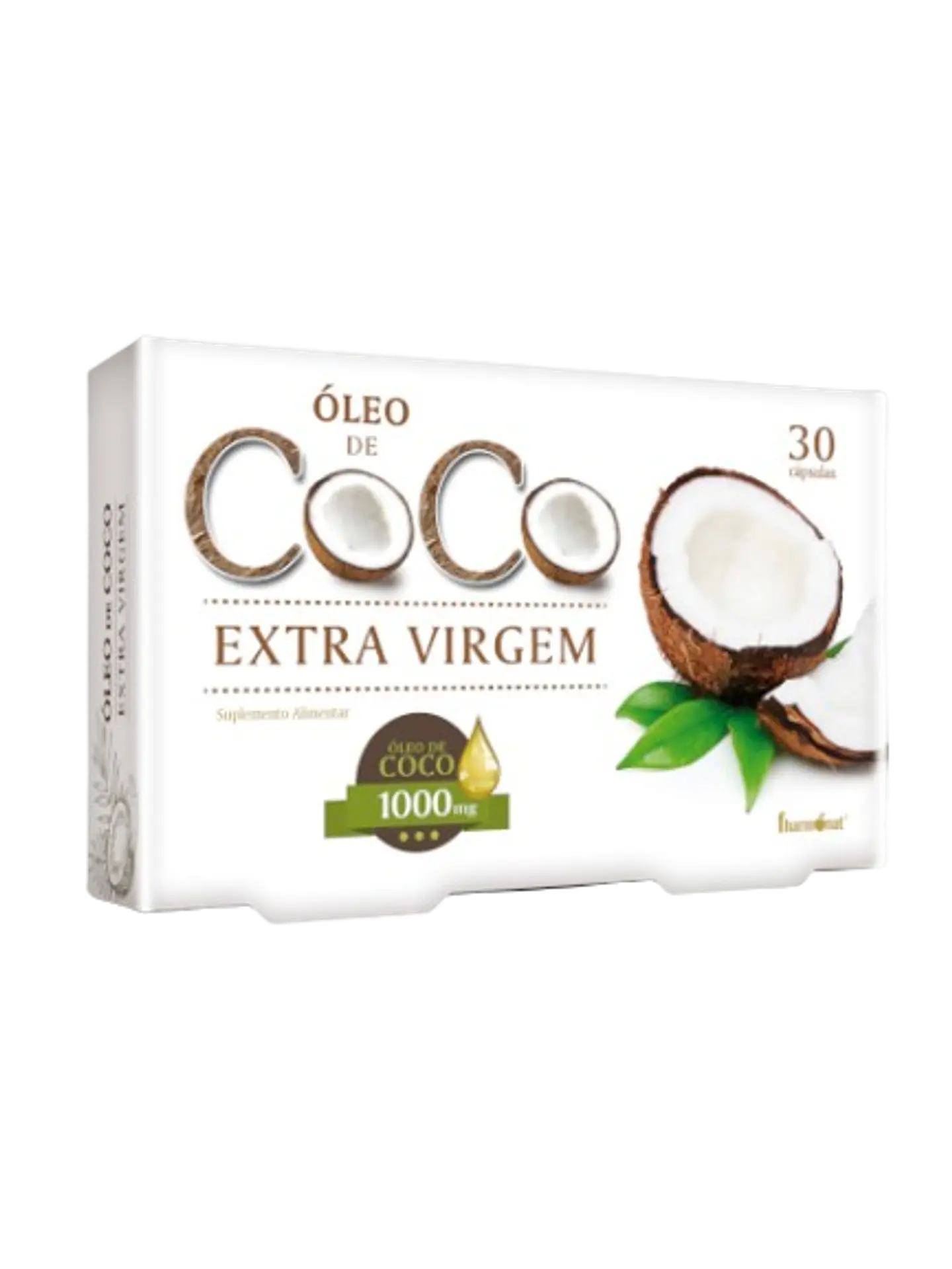 Óleo de Coco Extra Virgem 1000mg – 30 cápsulas 1
