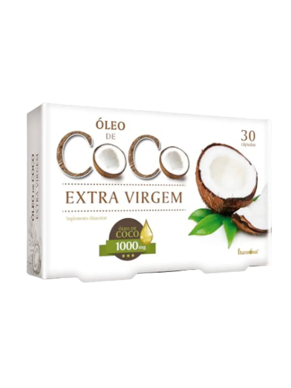 Óleo de Coco Extra Virgem 1000mg – 30 cápsulas 1