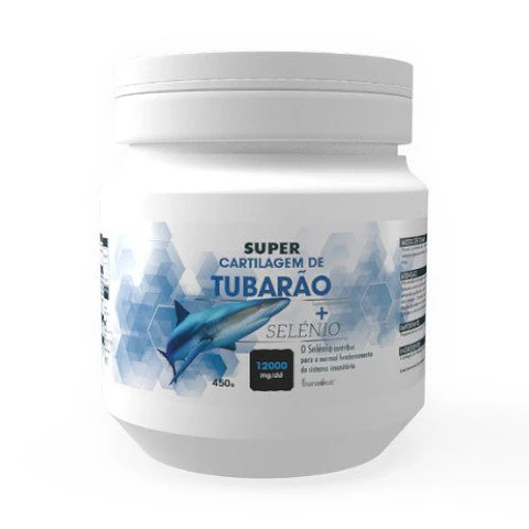 Super Cartilagem Tubarão + Selénio, 500g