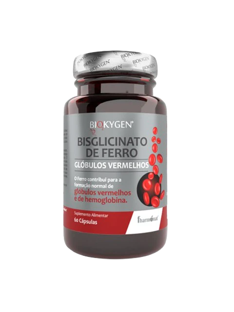Bisglicinato de ferro 60 CÁPSULAS
