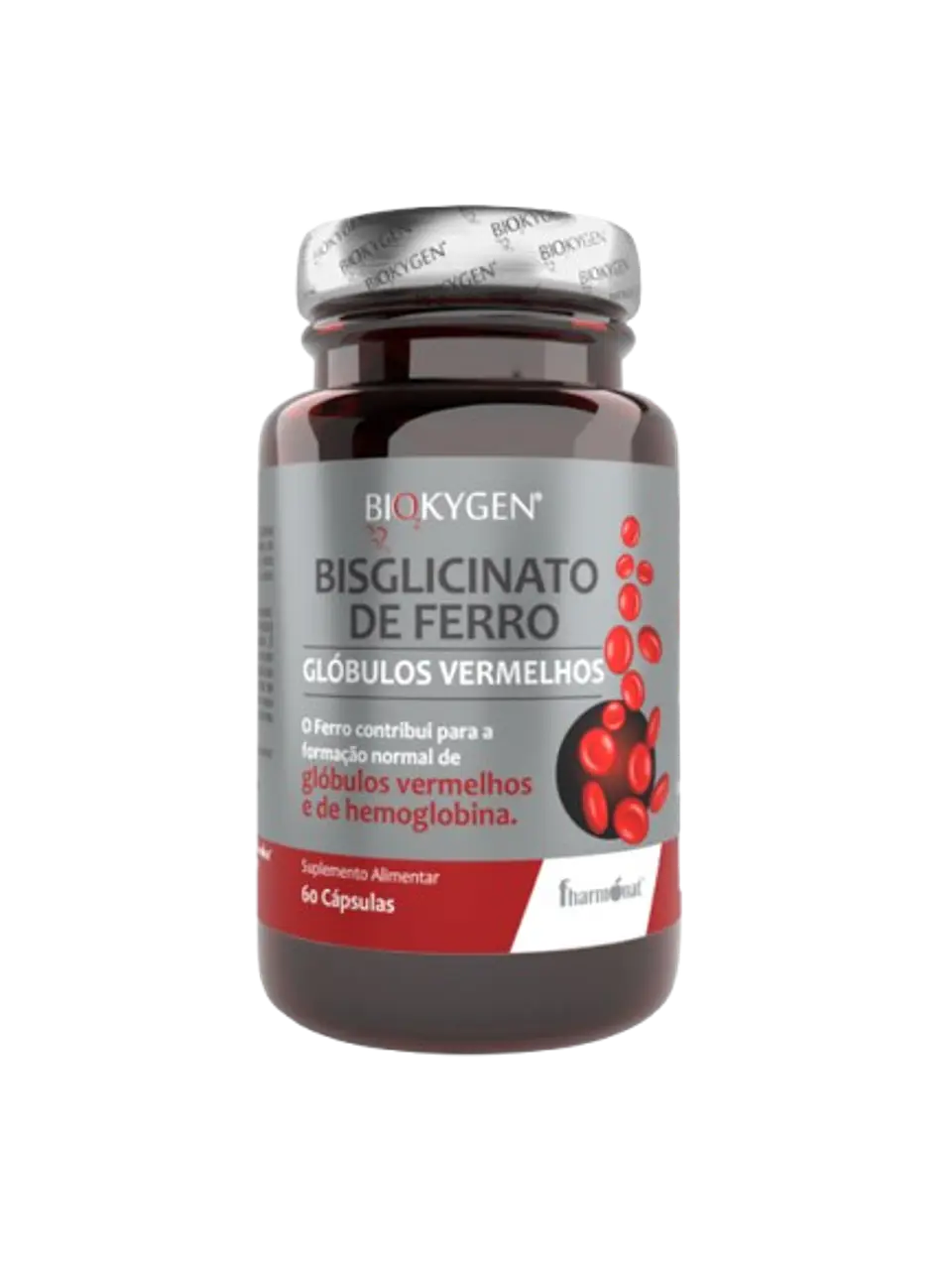 Bisglicinato de ferro 60 CÁPSULAS 1