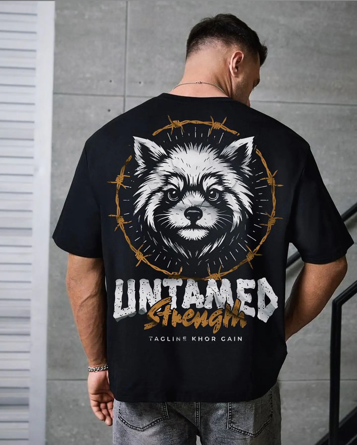 T-shirt Oversized Utopia Untamed 1