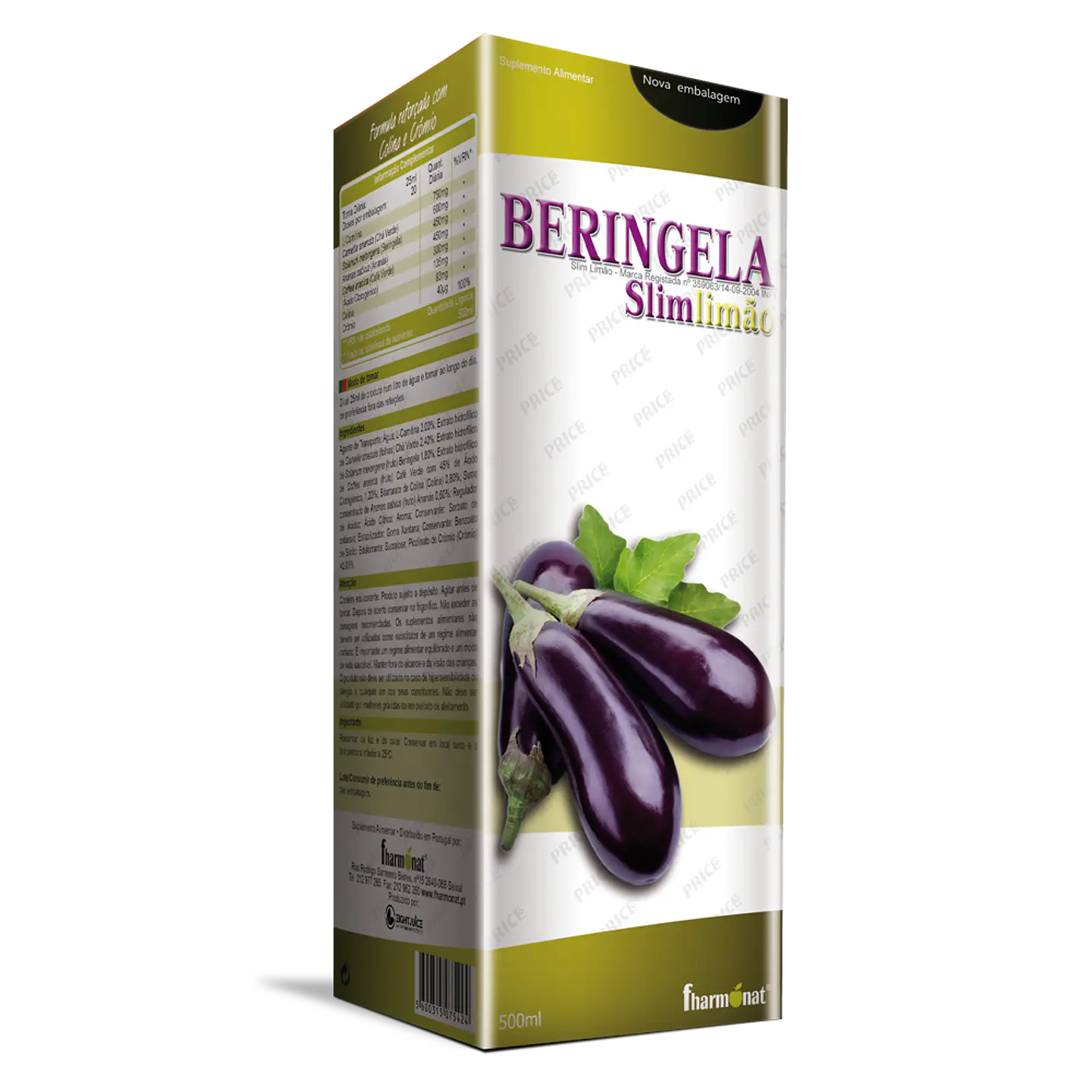 Beringela Slimlimão 500ml 1