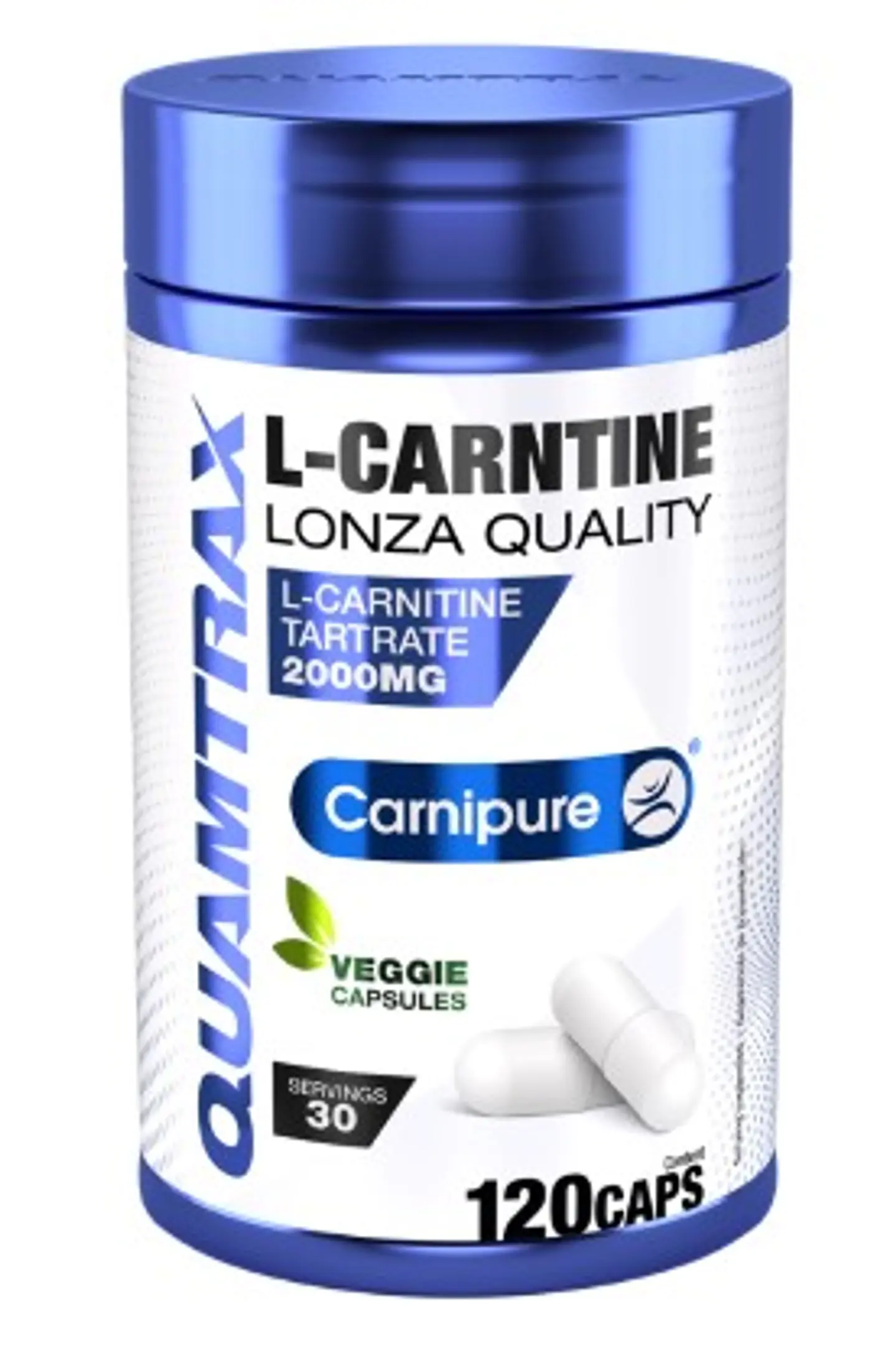 L-Carnitina Lonza 2000mg (120 cápsulas vegetais) 1
