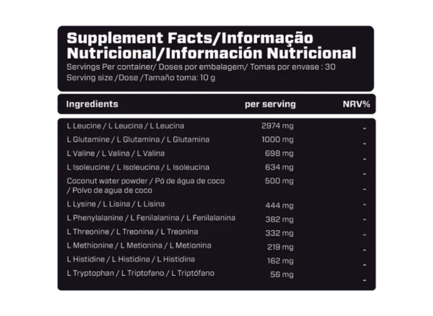 Amino9X – Complete EAA & BCAA Fuel 2